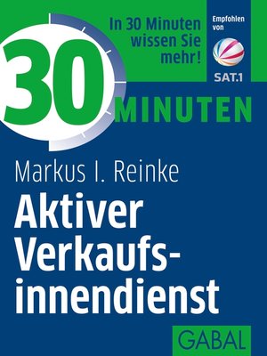 cover image of 30 Minuten Aktiver Verkaufsinnendienst